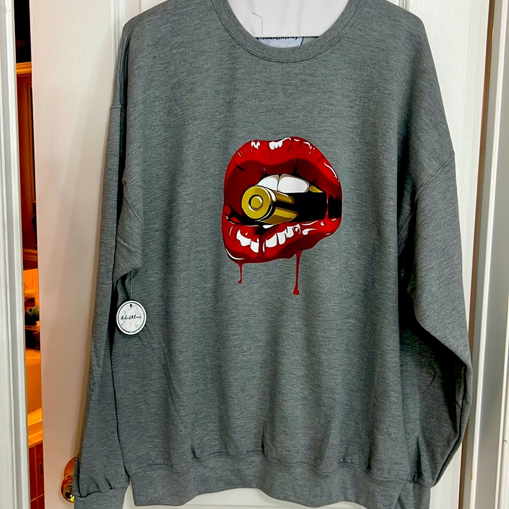 Bullet proof Oversized crewneck